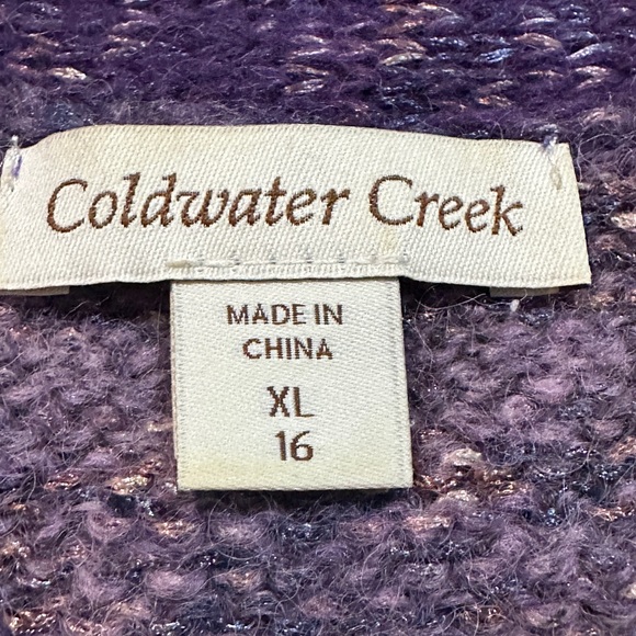 Purple Gradient Sweater - Picture 7 of 9